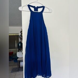 Electric blue knee length  Guess dress